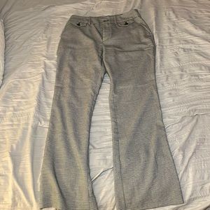 Target black and white trousers